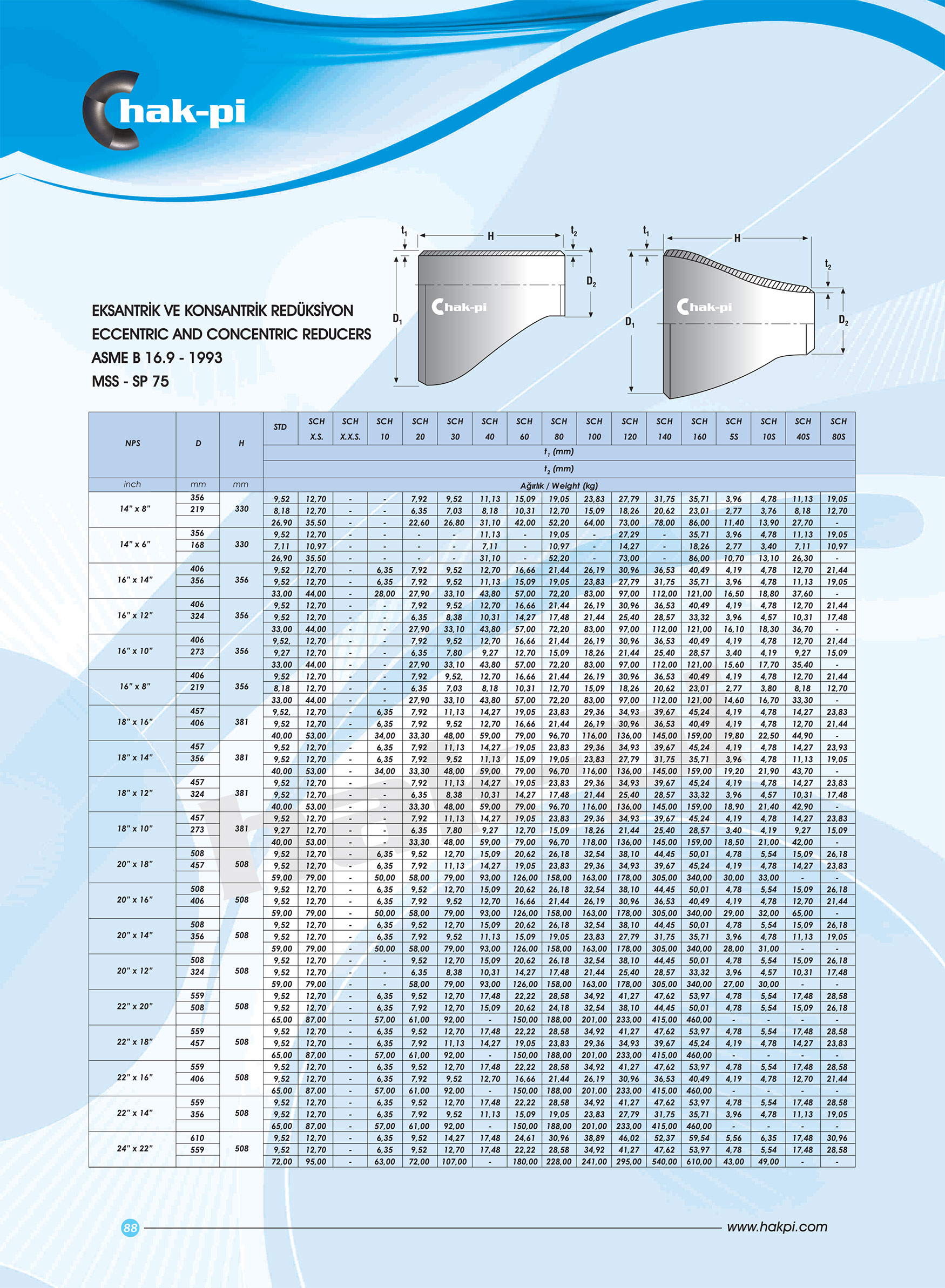 Konsantrik - Eksantrik Redüksiyon 4